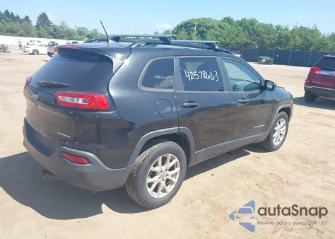 2016 Jeep Cherokee Sport from USA, damaged, VIN 1C4PJMAB0GW240515